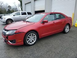 Salvage cars for sale at Savannah, GA auction: 2012 Ford Fusion SEL