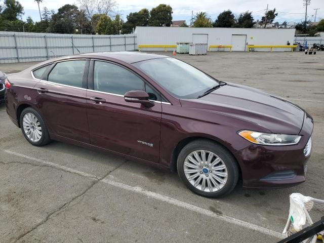 2013 Ford Fusion SE Hybrid