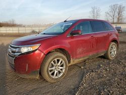 Salvage cars for sale at Columbia Station, OH auction: 2014 Ford Edge Limited