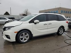 Salvage cars for sale at Littleton, CO auction: 2019 Honda Odyssey EXL