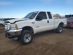 Salvage cars for sale at Brighton, CO auction: 2002 Ford F250 Super Duty