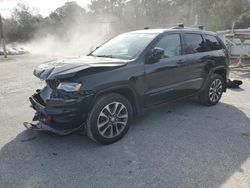 Salvage cars for sale at Savannah, GA auction: 2017 Jeep Grand Cherokee Overland