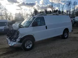 Salvage trucks for sale at North Billerica, MA auction: 2023 GMC Savana G2500