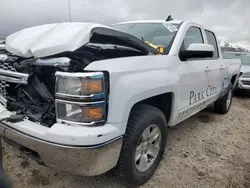 Salvage trucks for sale at Magna, UT auction: 2015 Chevrolet Silverado K1500 LT