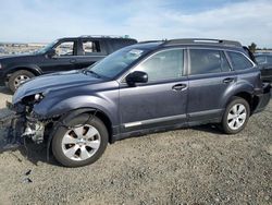 Salvage cars for sale at Antelope, CA auction: 2012 Subaru Outback 2.5I Limited