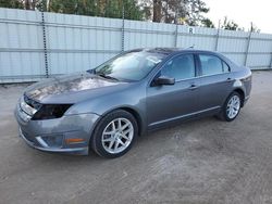 Salvage cars for sale at Harleyville, SC auction: 2012 Ford Fusion SEL