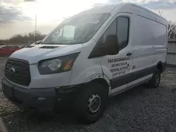 Salvage trucks for sale at Hillsborough, NJ auction: 2015 Ford Transit T-250