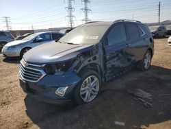 Vehiculos salvage en venta de Copart Elgin, IL: 2019 Chevrolet Equinox Premier