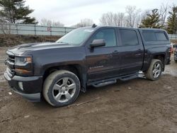 Salvage trucks for sale at Davison, MI auction: 2016 Chevrolet Silverado K1500 LT