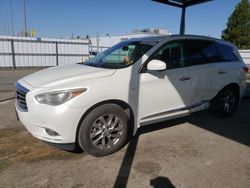 Salvage cars for sale at Sacramento, CA auction: 2015 Infiniti QX60