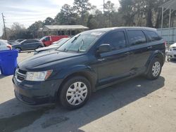 Salvage cars for sale at Savannah, GA auction: 2015 Dodge Journey SE