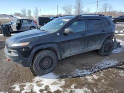 Salvage cars for sale at Montreal Est, QC auction: 2016 Jeep Cherokee Trailhawk