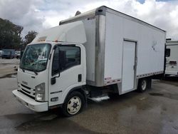 Salvage trucks for sale at Van Nuys, CA auction: 2017 Isuzu NPR HD