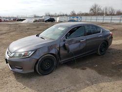 Salvage cars for sale at London, ON auction: 2014 Honda Accord EXL