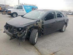 Salvage cars for sale at Grand Prairie, TX auction: 2010 Toyota Corolla Base