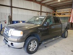 Salvage trucks for sale at Sikeston, MO auction: 2008 Ford F150 Supercrew