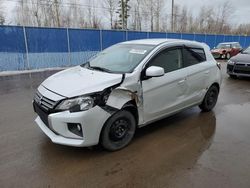 Salvage cars for sale at Moncton, NB auction: 2024 Mitsubishi Mirage ES