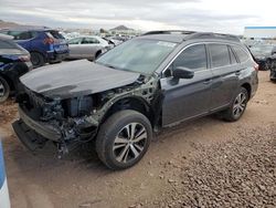 Salvage cars for sale at Phoenix, AZ auction: 2018 Subaru Outback 2.5I Limited