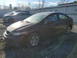 Salvage cars for sale at Walton, KY auction: 2015 Honda Civic LX