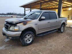 Salvage cars for sale at Tanner, AL auction: 2002 Ford F150 Supercrew