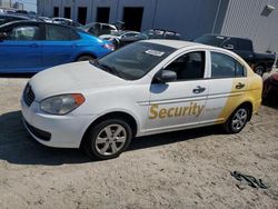 Salvage cars for sale at Jacksonville, FL auction: 2010 Hyundai Accent GLS