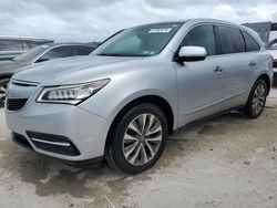 Salvage cars for sale at West Palm Beach, FL auction: 2014 Acura MDX Technology