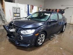 Honda salvage cars for sale: 2017 Honda Civic LX