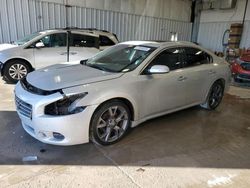 Salvage cars for sale at Franklin, WI auction: 2014 Nissan Maxima S