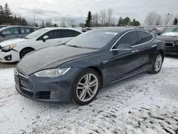 Tesla Model s salvage cars for sale: 2015 Tesla Model S