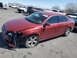 Salvage cars for sale at North Las Vegas, NV auction: 2015 Volkswagen Passat SE