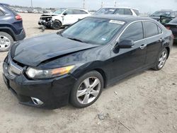 Salvage cars for sale at Houston, TX auction: 2011 Acura TSX