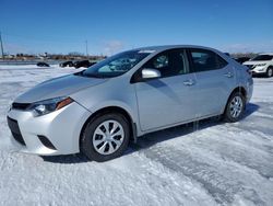 2015 Toyota Corolla L en venta en Ottawa, ON