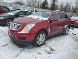 Salvage cars for sale at Davison, MI auction: 2013 Cadillac SRX Luxury Collection