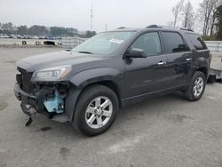 Salvage cars for sale at Dunn, NC auction: 2015 GMC Acadia SLE