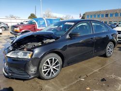 Salvage cars for sale at Littleton, CO auction: 2016 Volkswagen Jetta SE