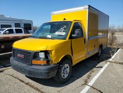 Salvage trucks for sale at Woodhaven, MI auction: 2017 GMC Savana Cutaway G3500