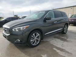 Salvage cars for sale at Haslet, TX auction: 2013 Infiniti JX35