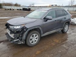 Salvage cars for sale at Columbia Station, OH auction: 2021 Toyota Rav4 LE