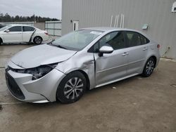 Salvage cars for sale at Franklin, WI auction: 2021 Toyota Corolla LE