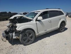 Salvage cars for sale at San Antonio, TX auction: 2020 Dodge Journey Crossroad