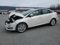 Salvage cars for sale at Grantville, PA auction: 2015 Ford Focus Titanium