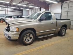 Salvage cars for sale at Mocksville, NC auction: 2003 Dodge RAM 1500 ST