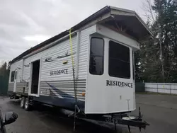 Keystone salvage cars for sale: 2011 Keystone Residence