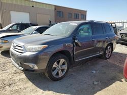 2012 Toyota Highlander Limited en venta en Kansas City, KS