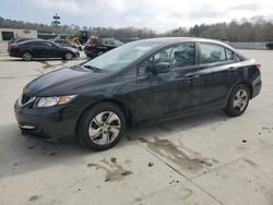 Salvage cars for sale at Savannah, GA auction: 2013 Honda Civic LX