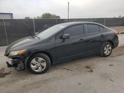 Honda Civic lx salvage cars for sale: 2013 Honda Civic LX