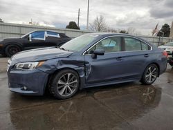 Salvage cars for sale at Littleton, CO auction: 2015 Subaru Legacy 3.6R Limited