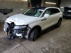 Salvage cars for sale at Angola, NY auction: 2020 Lincoln Nautilus Reserve