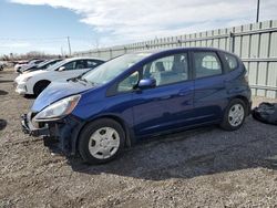 Salvage cars for sale at Ottawa, ON auction: 2013 Honda FIT