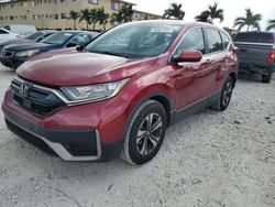 Salvage cars for sale at Opa Locka, FL auction: 2021 Honda CR-V SE